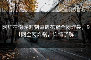 网红在傍晚时刻遭遇花絮全网炸裂，91网全网炸锅，详情了解