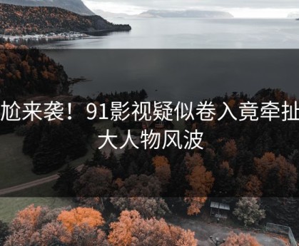 尴尬来袭！91影视疑似卷入竟牵扯出大人物风波