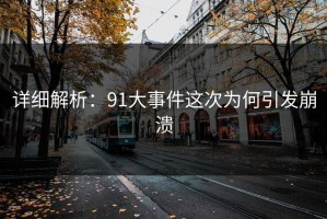 详细解析：91大事件这次为何引发崩溃