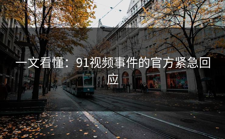 一文看懂：91视频事件的官方紧急回应